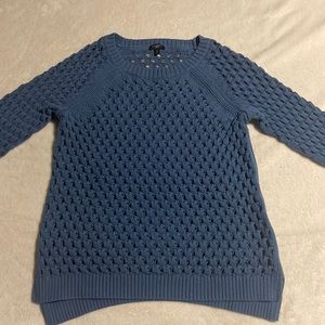 Blue Talbots light sweater.